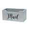 Elegant Designs Decorative Script Word Mail Organizer Box